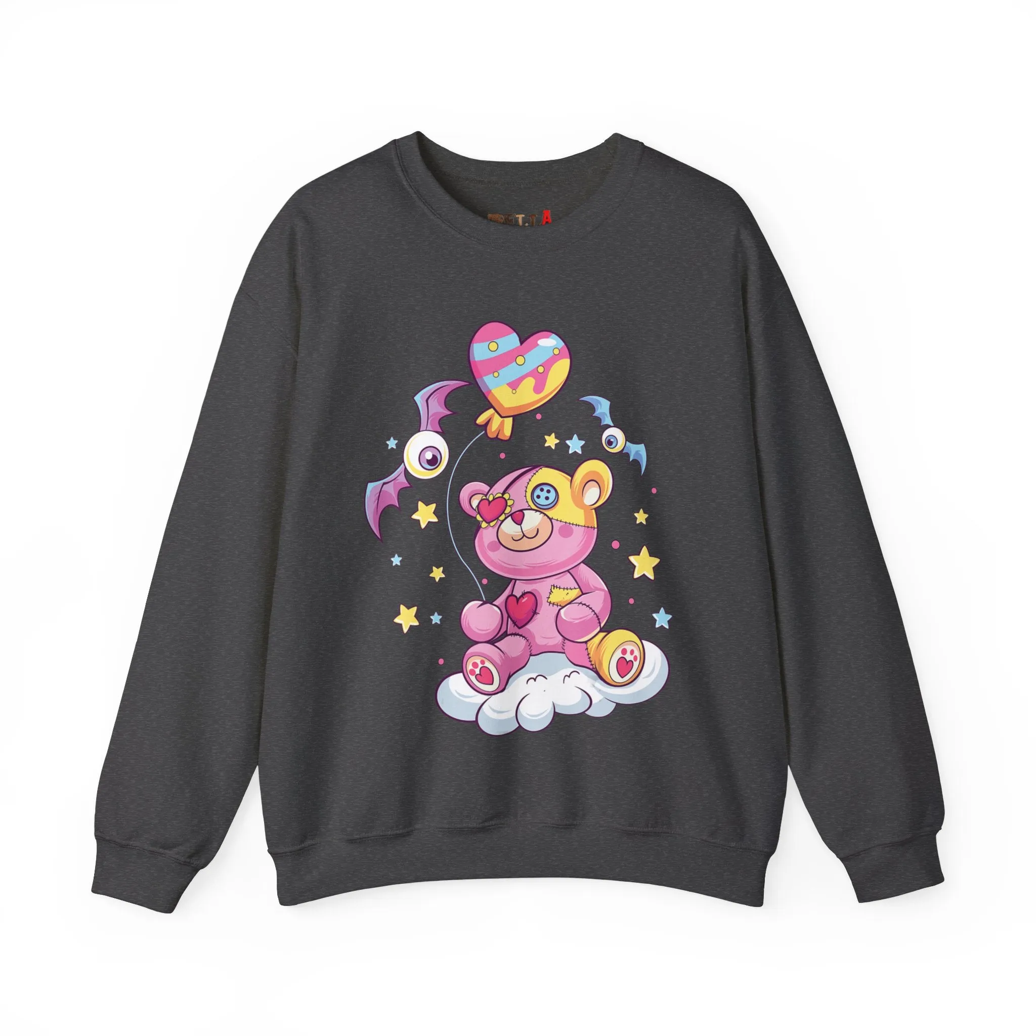 Bat Eye Teddy Bear Sweatshirt