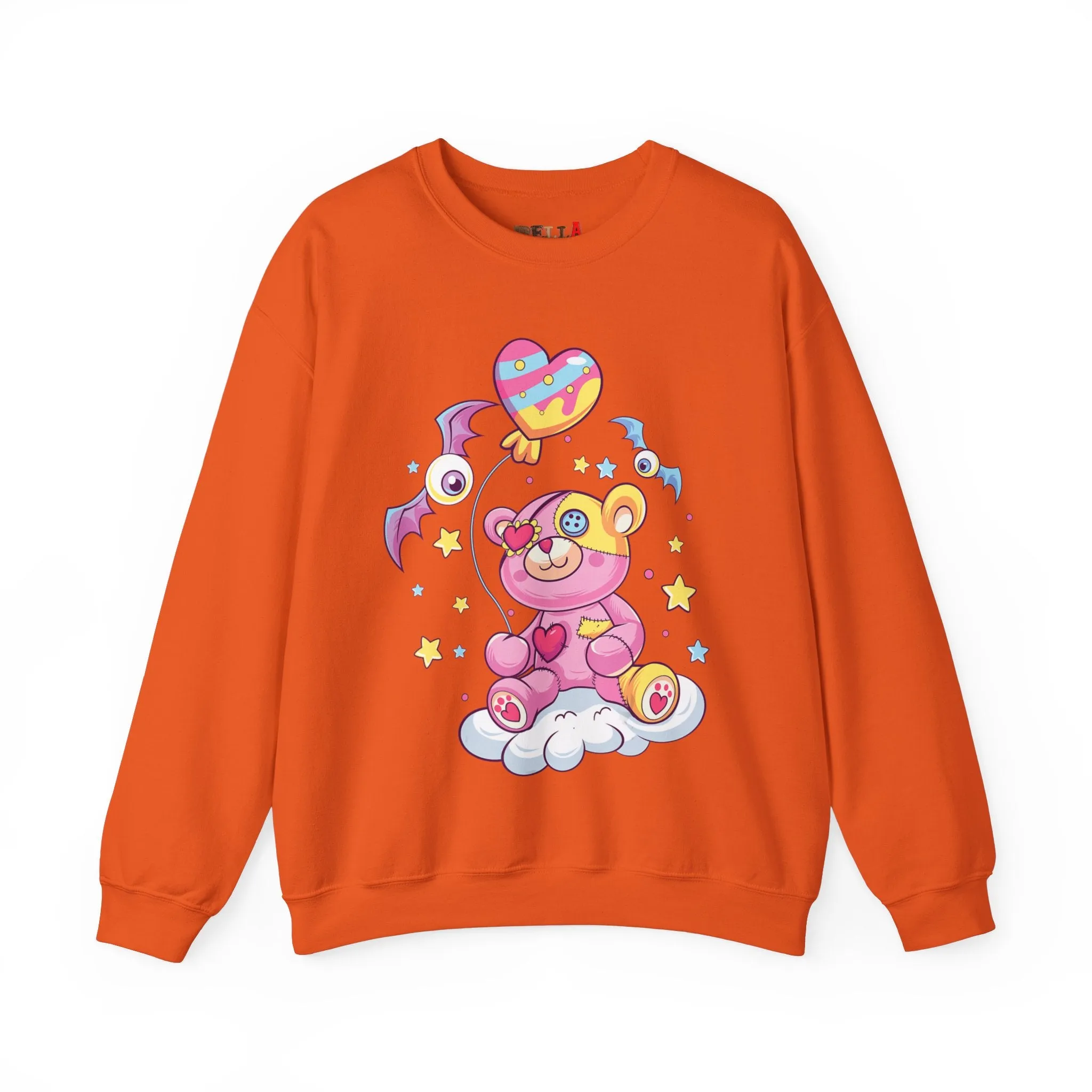Bat Eye Teddy Bear Sweatshirt