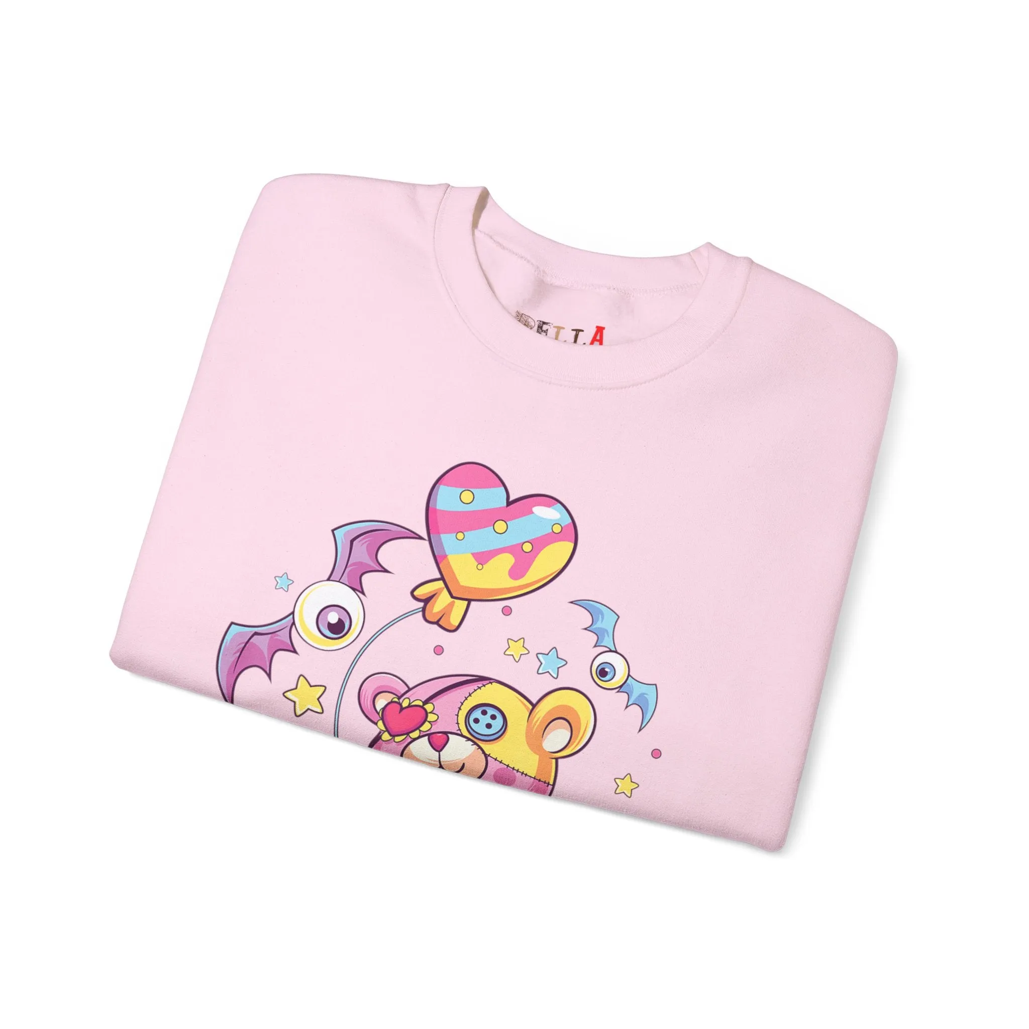 Bat Eye Teddy Bear Sweatshirt