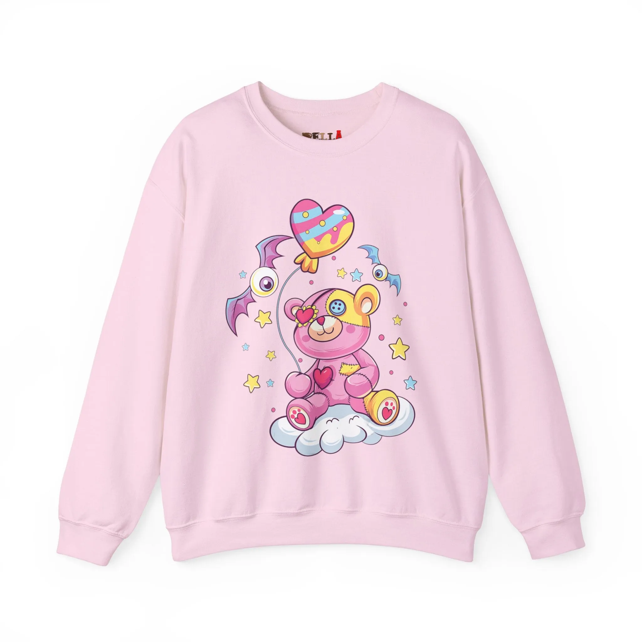 Bat Eye Teddy Bear Sweatshirt