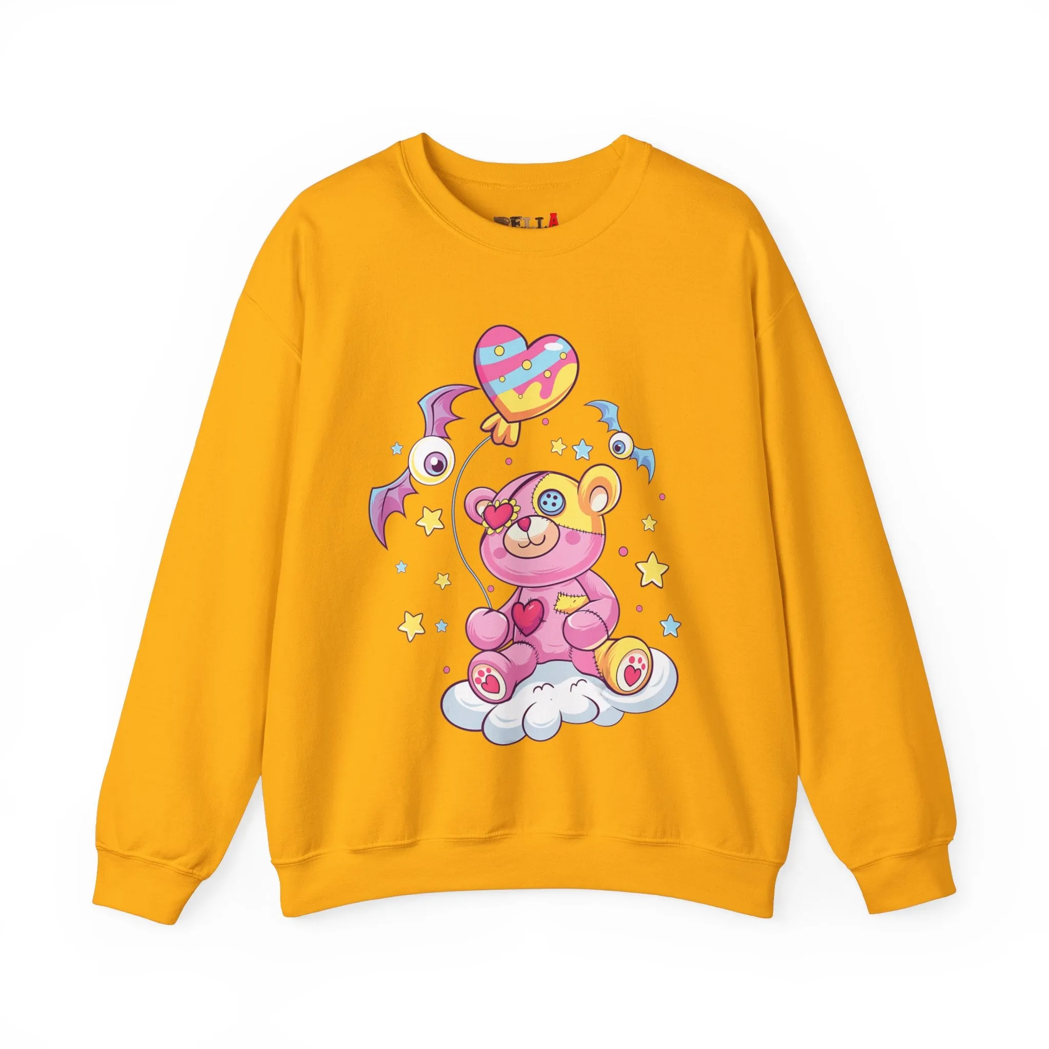 Bat Eye Teddy Bear Sweatshirt