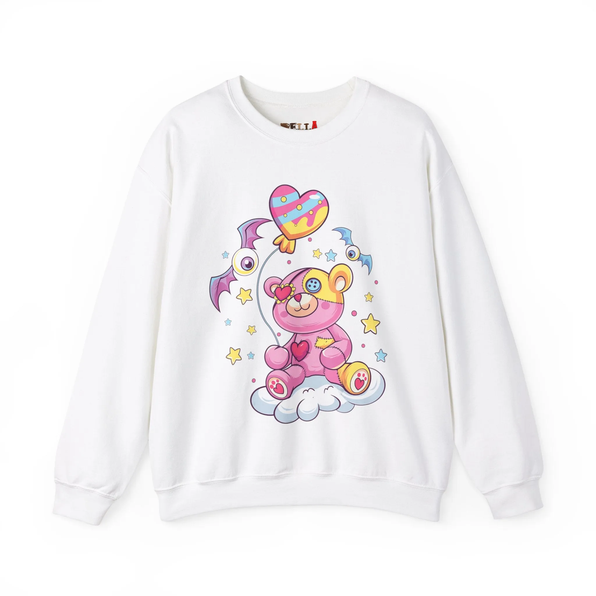 Bat Eye Teddy Bear Sweatshirt