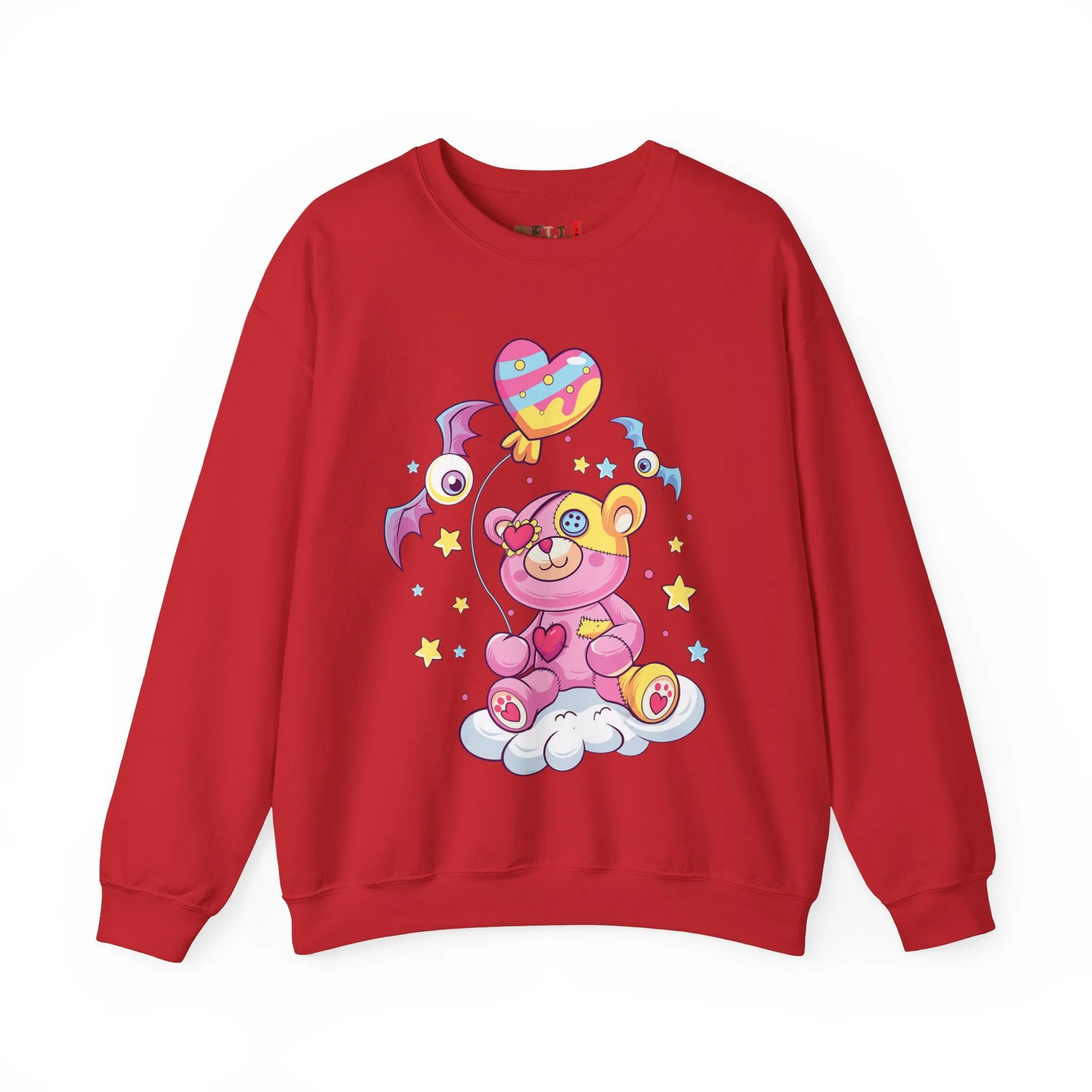 Bat Eye Teddy Bear Sweatshirt