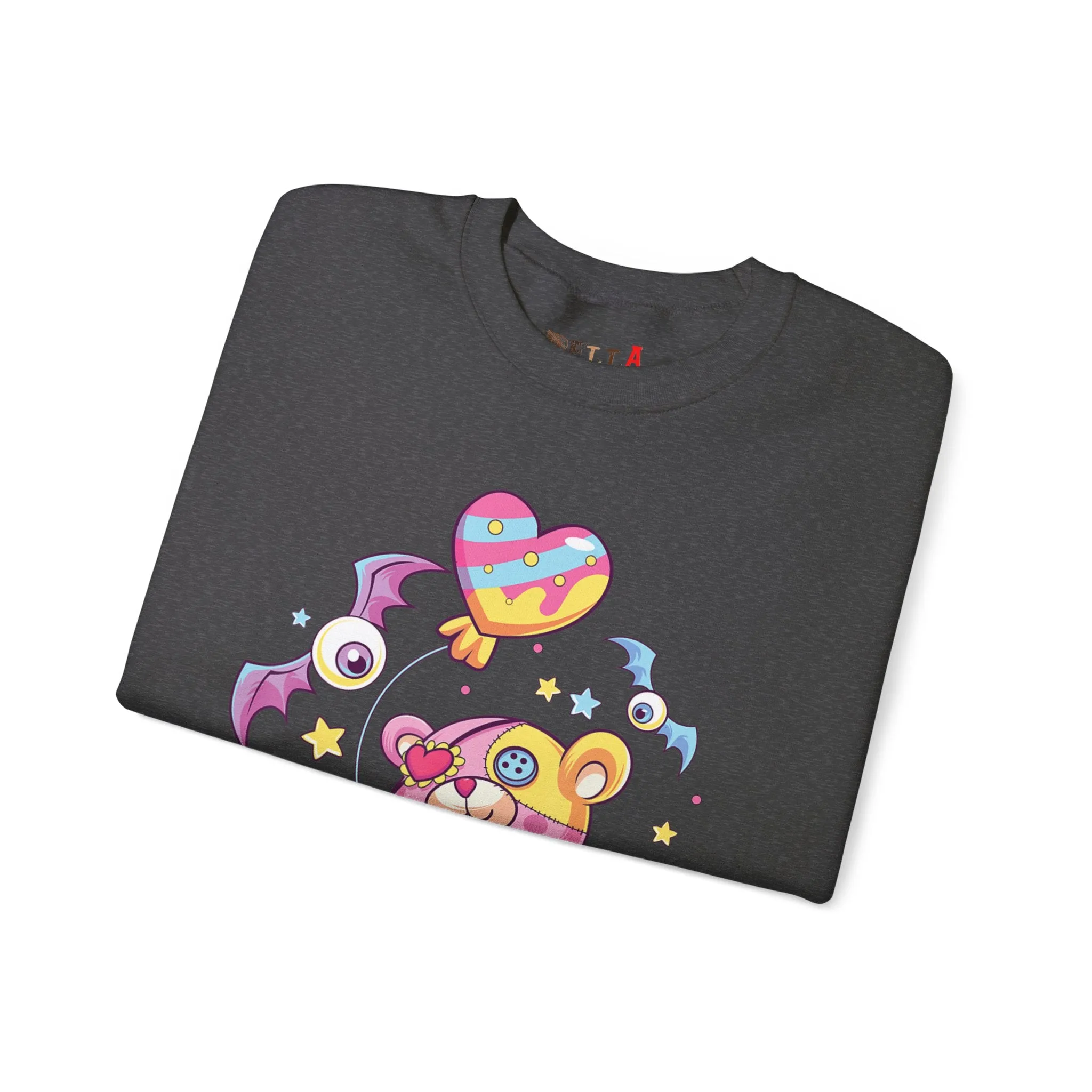 Bat Eye Teddy Bear Sweatshirt