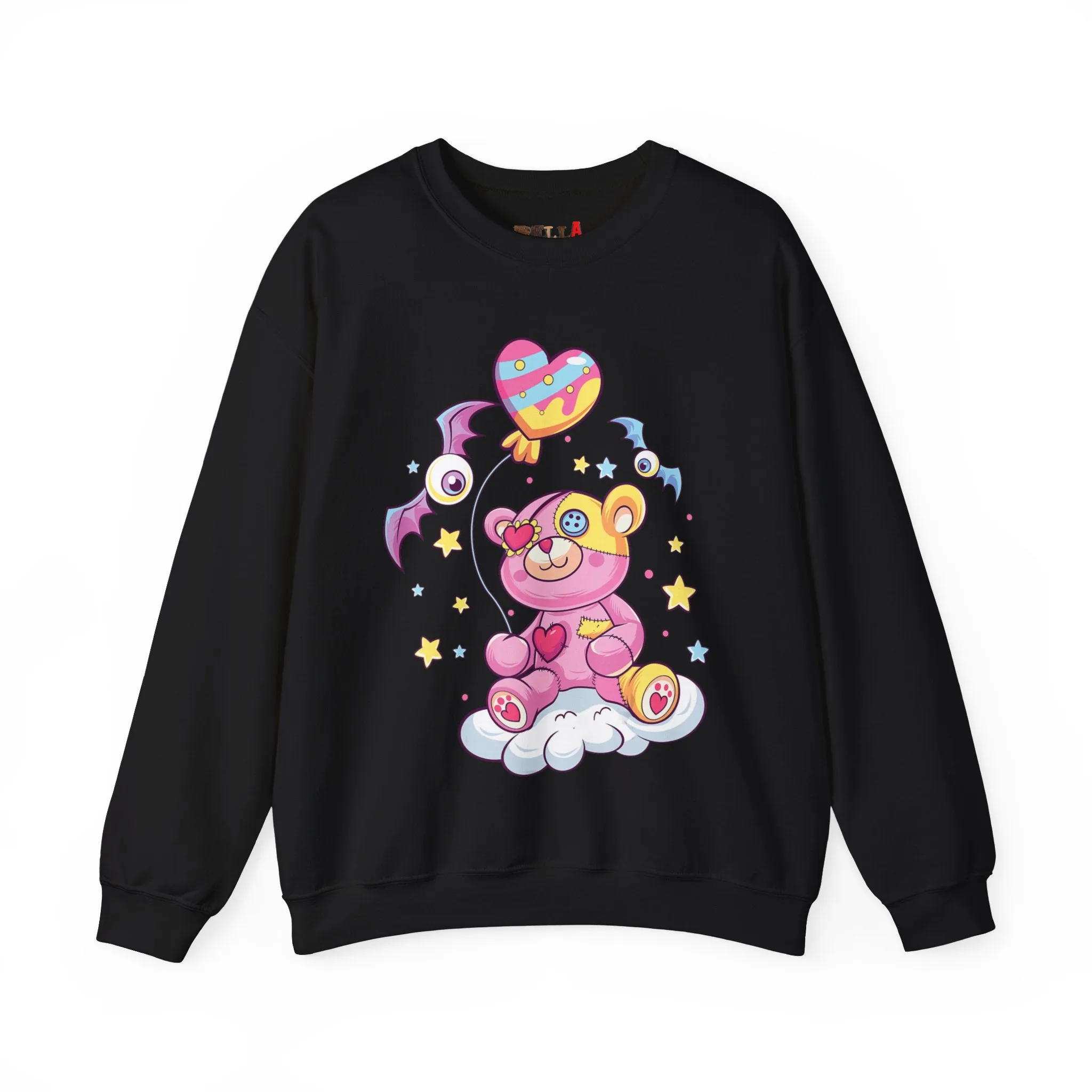 Bat Eye Teddy Bear Sweatshirt