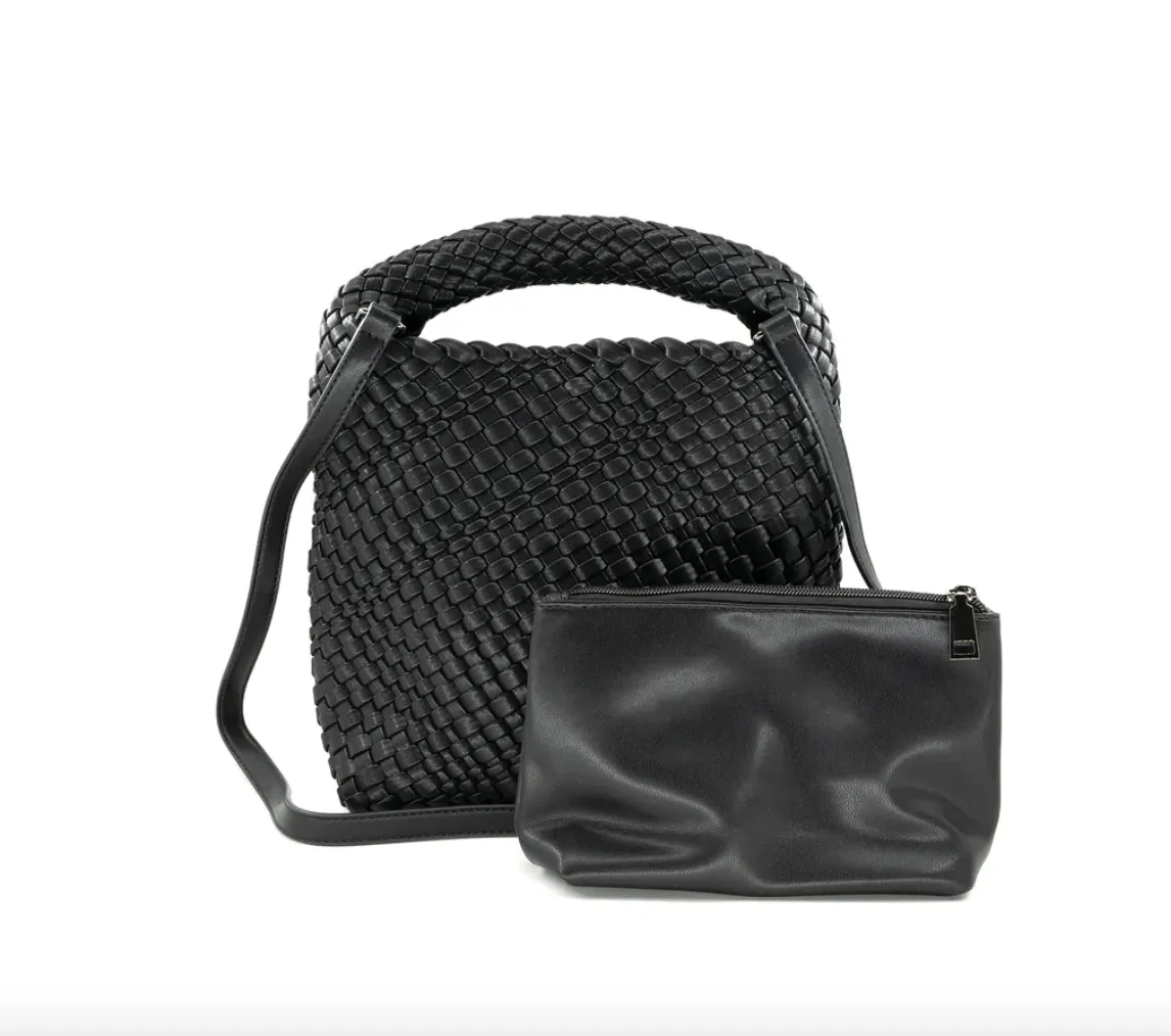 BC Woven Mini Hobo Bag
