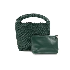 BC Woven Mini Hobo Bag