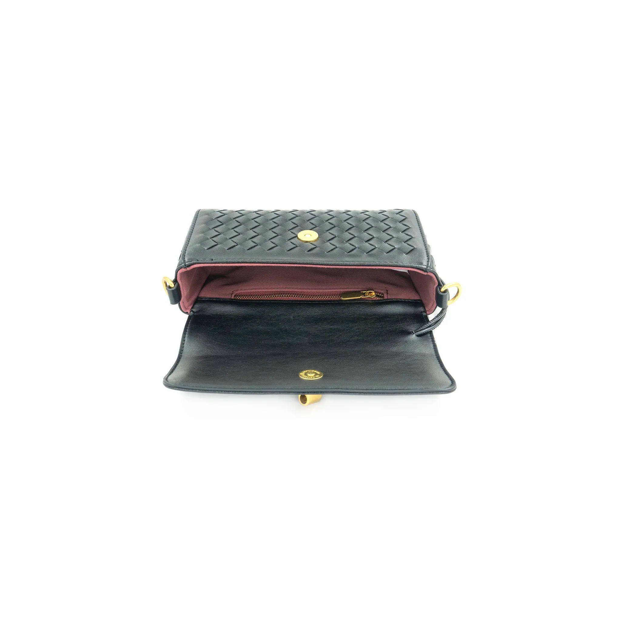BC Woven Snap Clutch