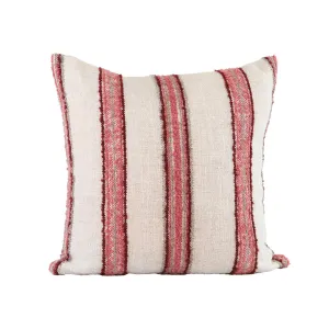 Becker Pillow - Natural & Pink
