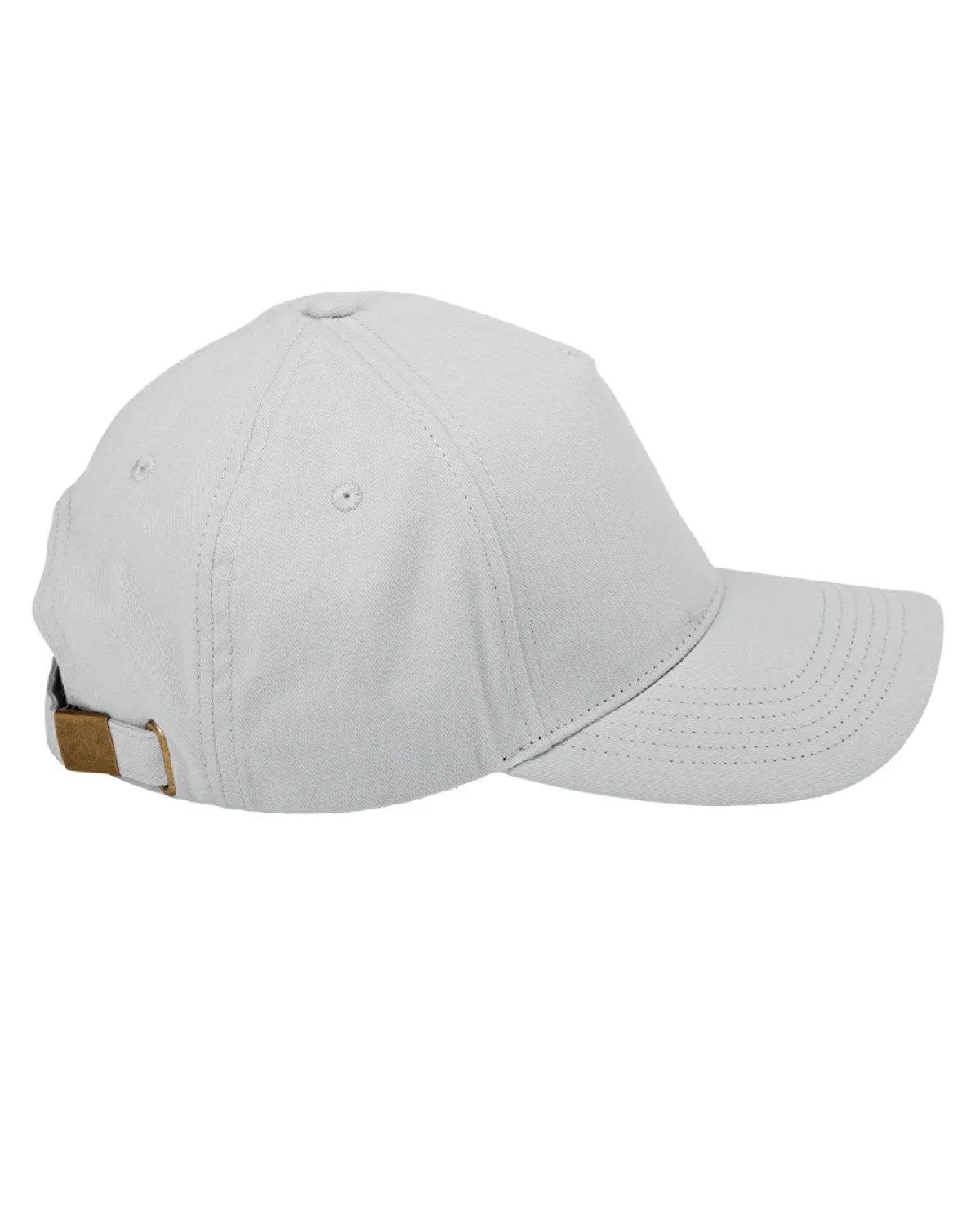 Big Accessories 5-Panel Brushed Twill Cap
