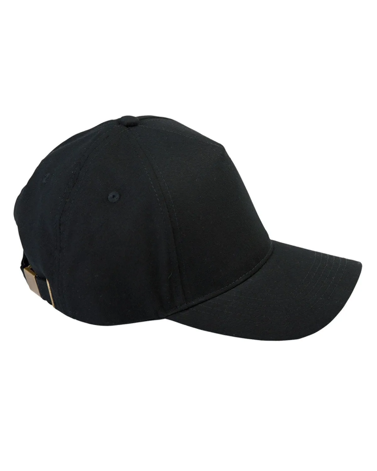 Big Accessories 5-Panel Brushed Twill Cap
