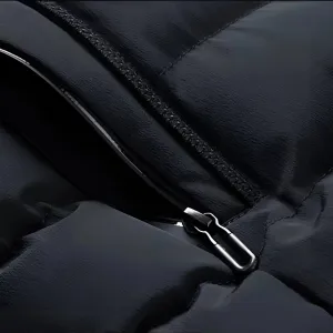 Black Glossy Quilted Leather Jacket - Luxury Designer Outerwear