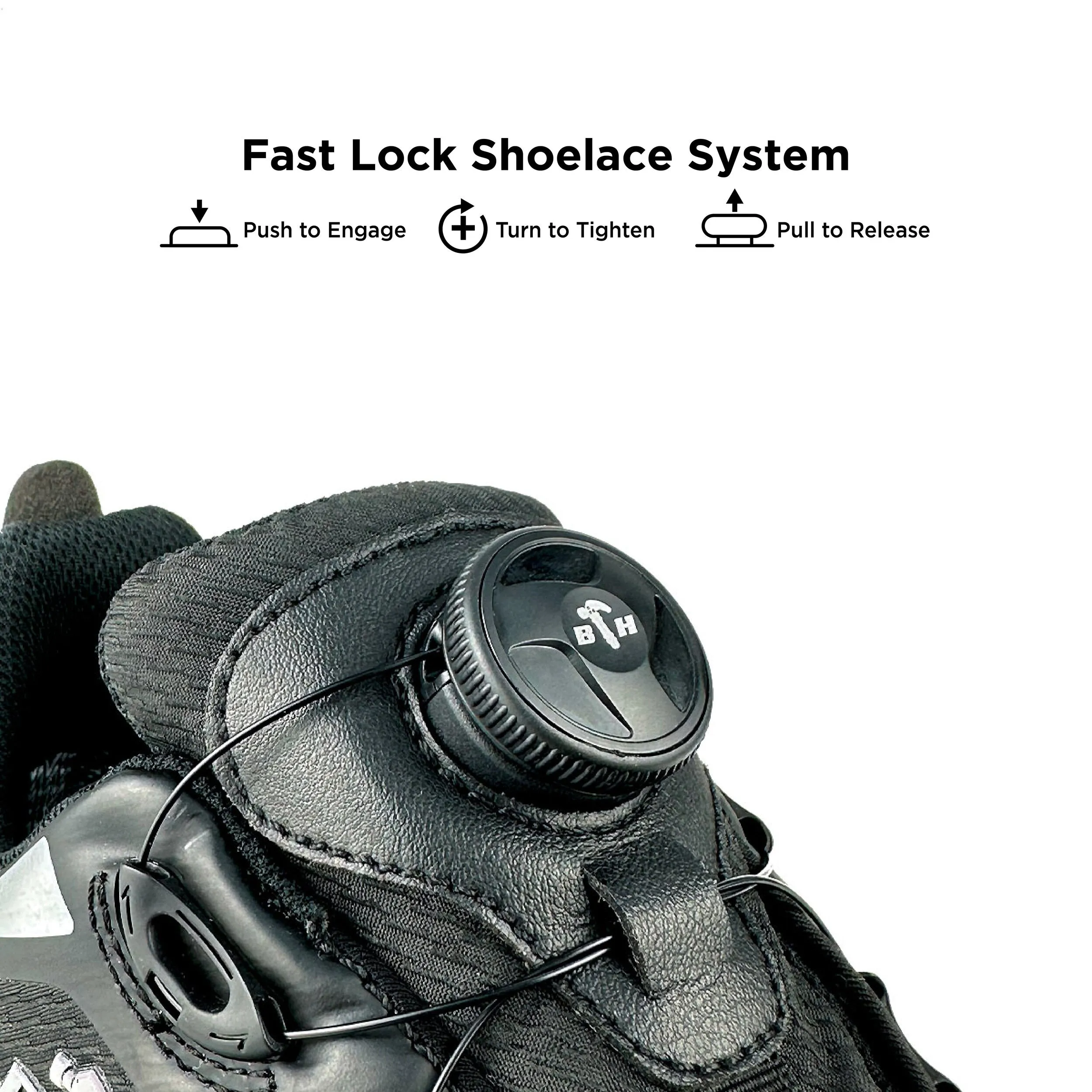 BLACK HAMMER Pro Series Men Mid Cut Waterproof ESD Extralight Safety Shoe BHS-22004