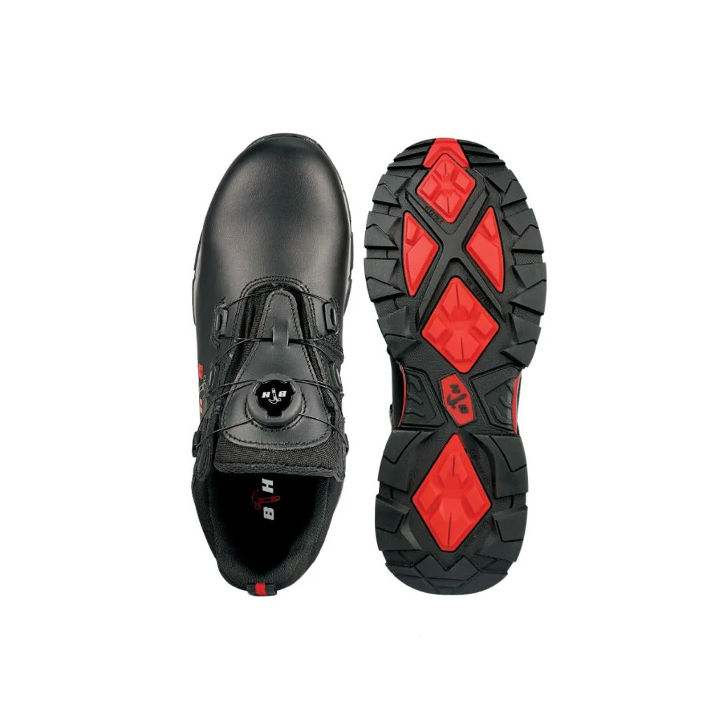 Black Hammer Pro Series Men Waterproof Low Cut with Fastlock Safety Shoe BH-1106-RS
