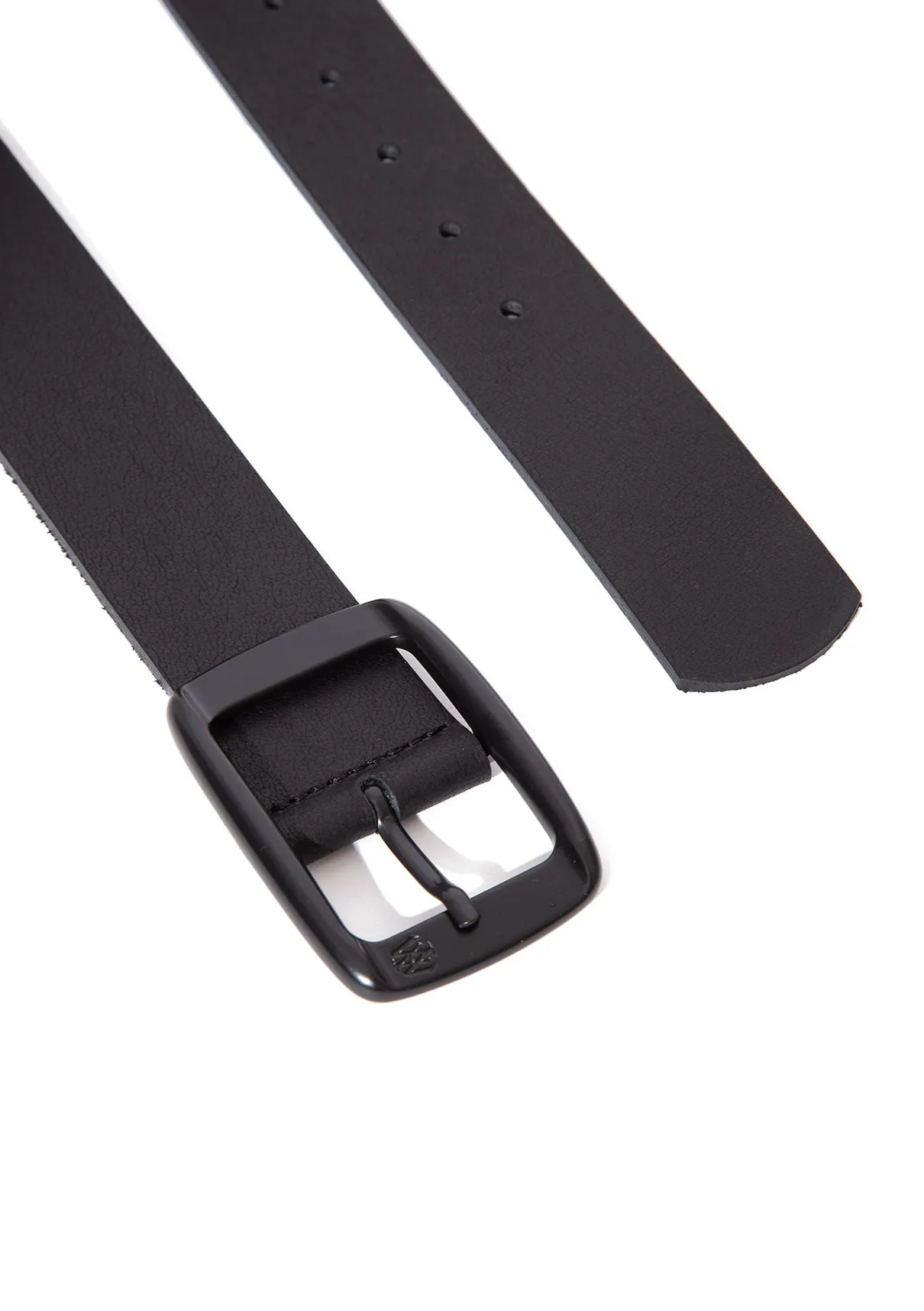 Black Leather Belt