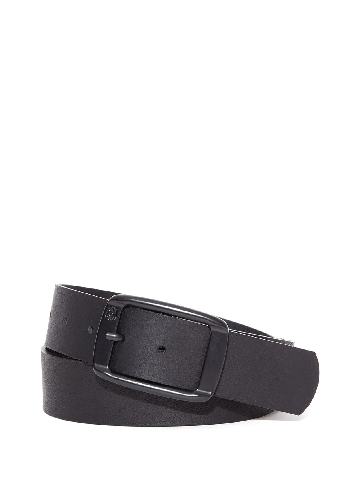 Black Leather Belt
