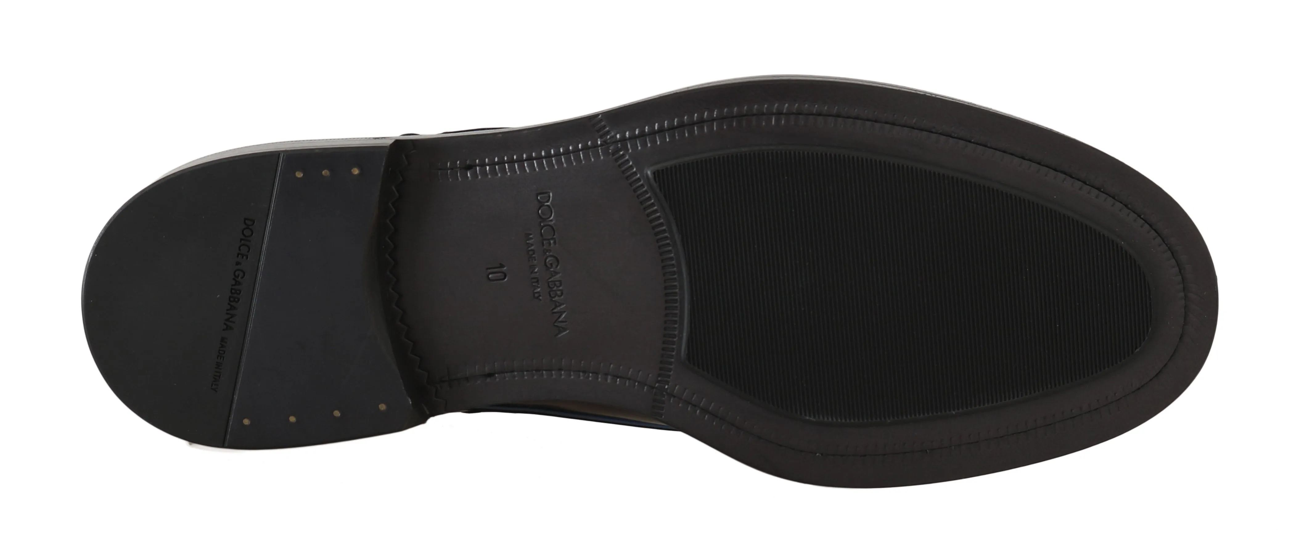 Black Leather Derby Formal Shoes