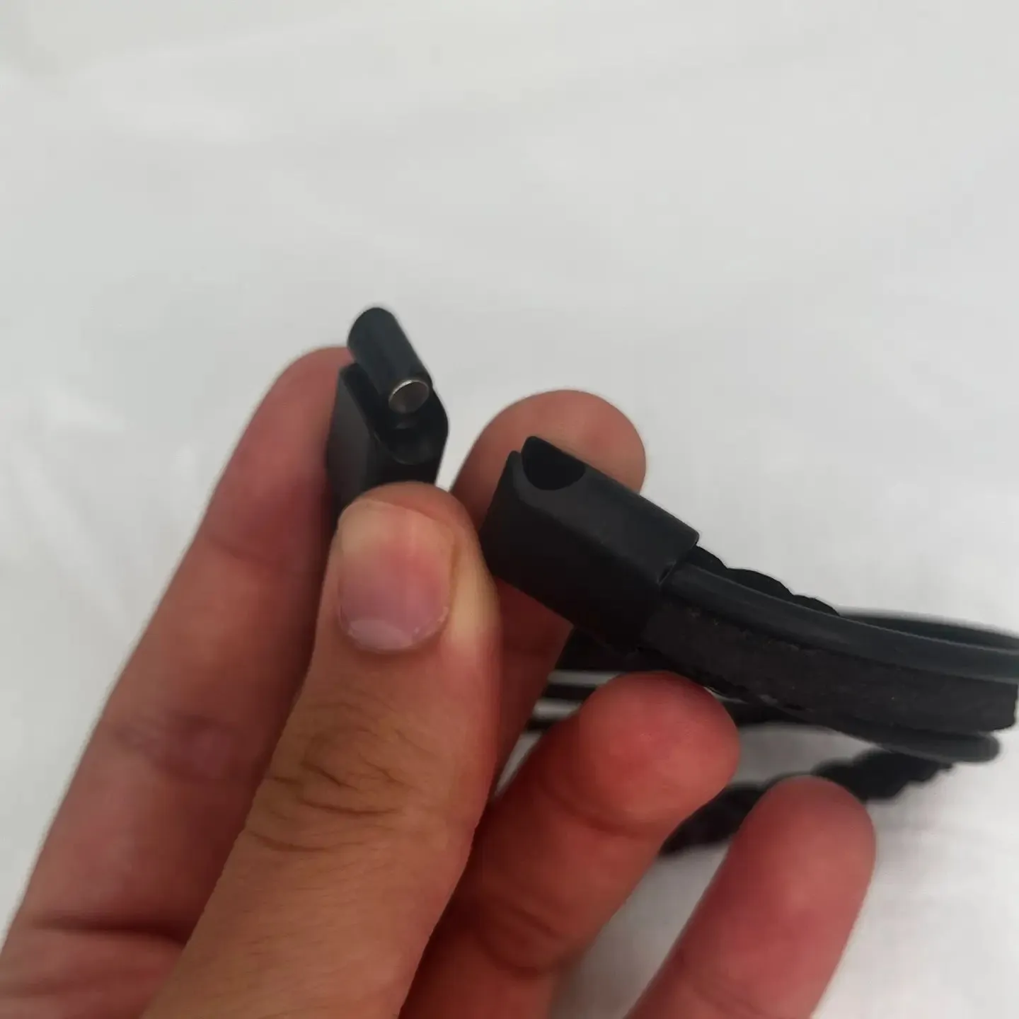 Black Small Stone Leather Bracelet for Men: Sleek Stylish