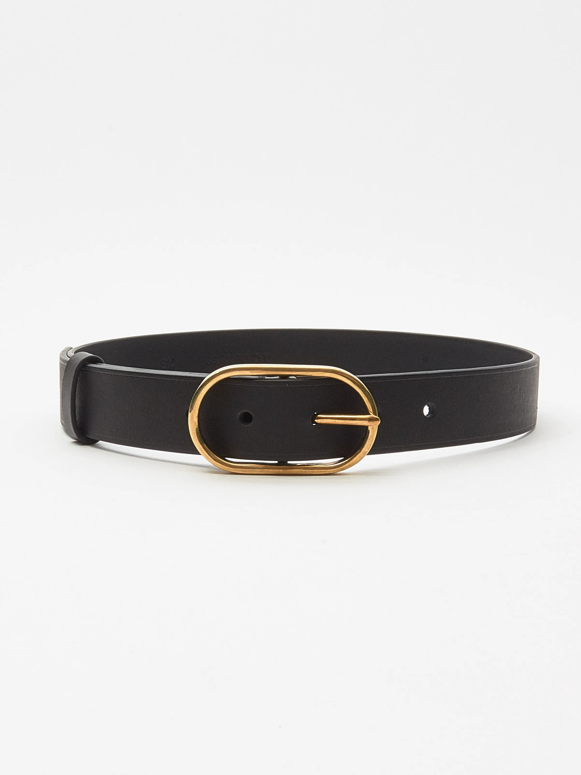 Black Thick Cliff Belt