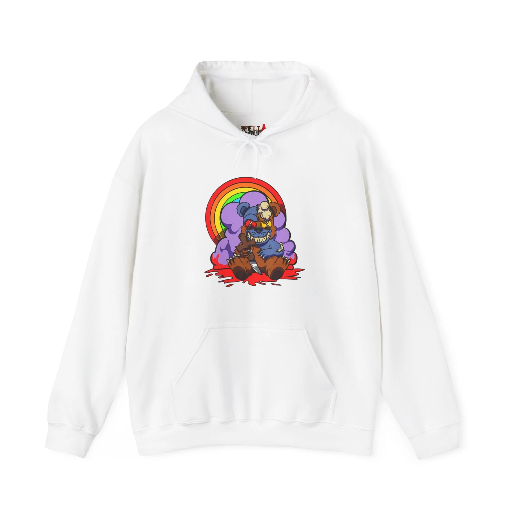 Bloody Knife Teddy Bear Hoodie