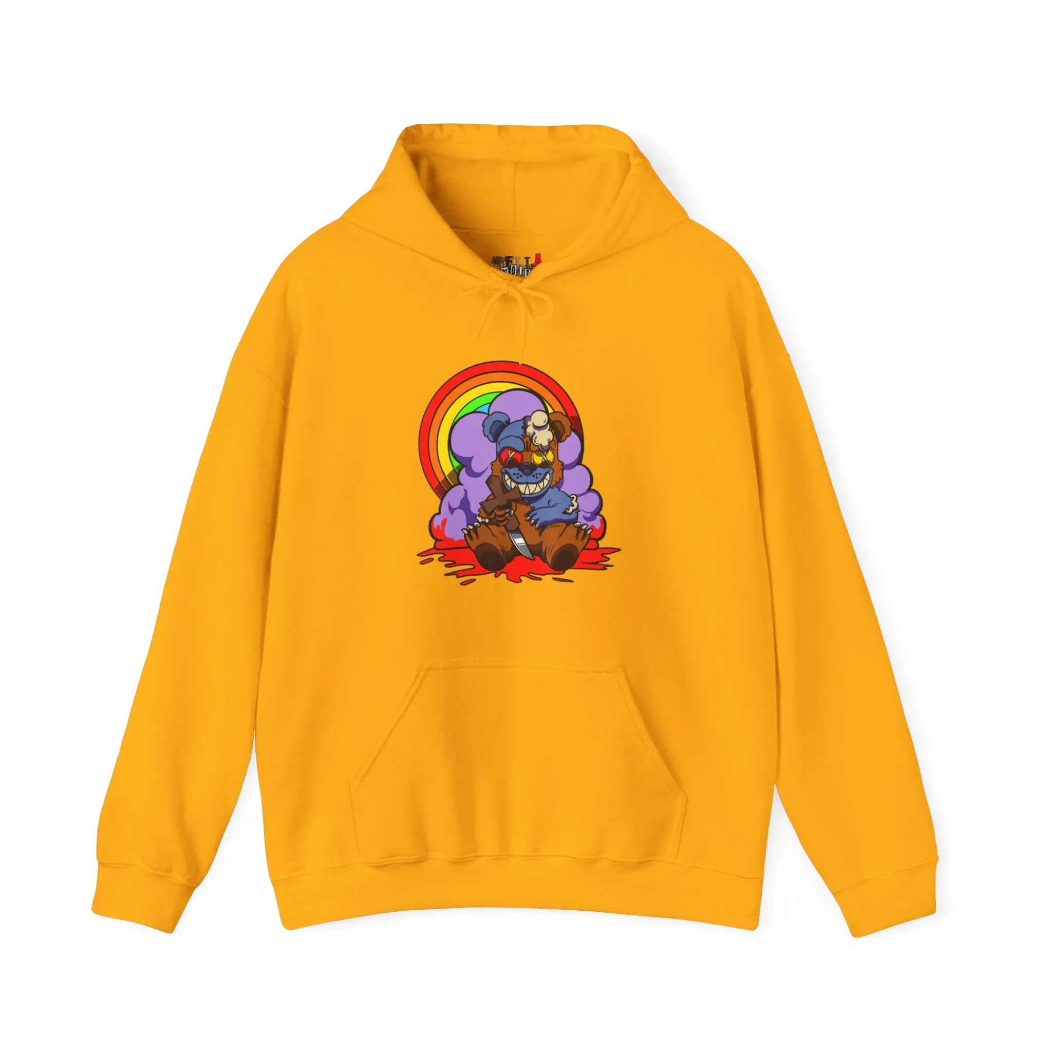 Bloody Knife Teddy Bear Hoodie