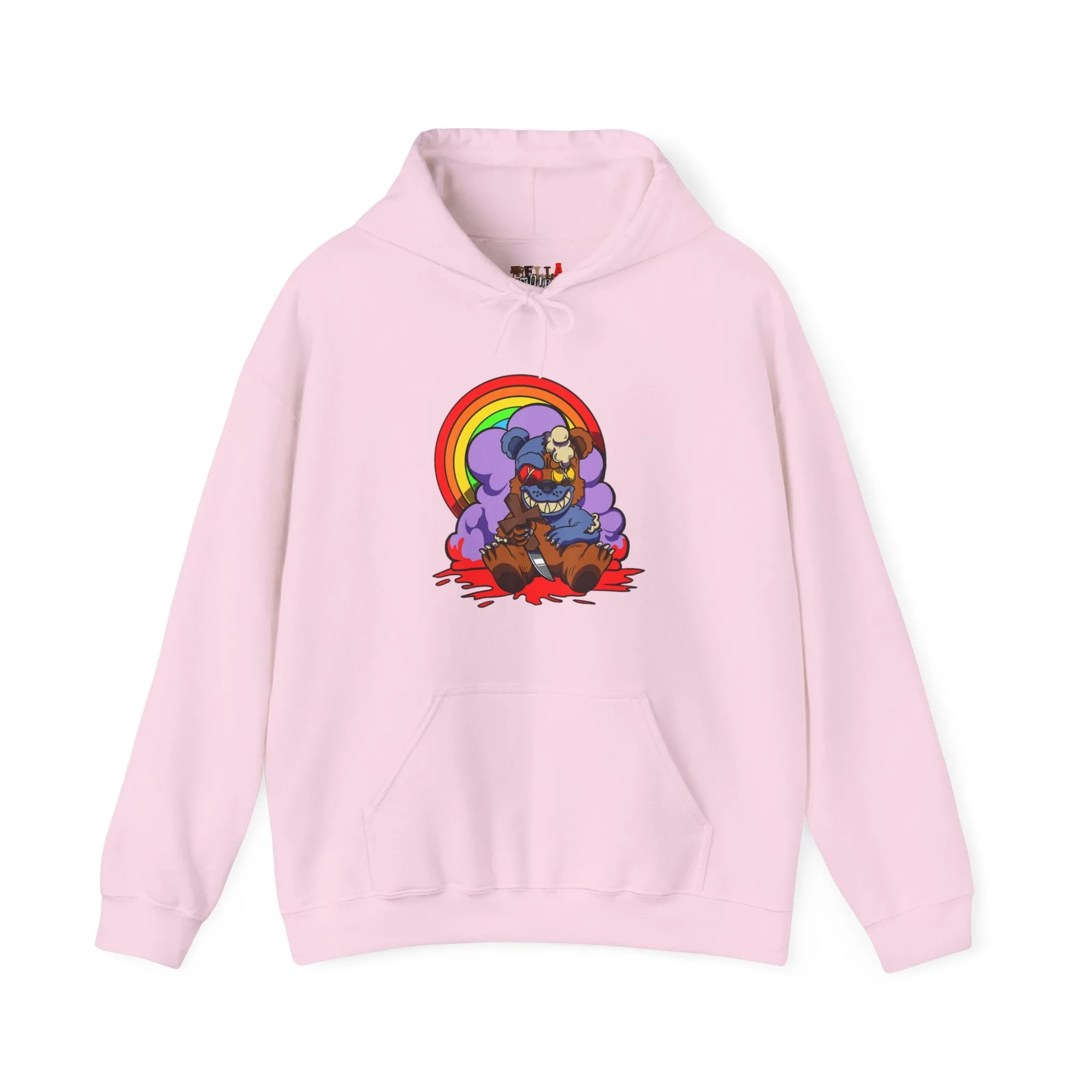 Bloody Knife Teddy Bear Hoodie