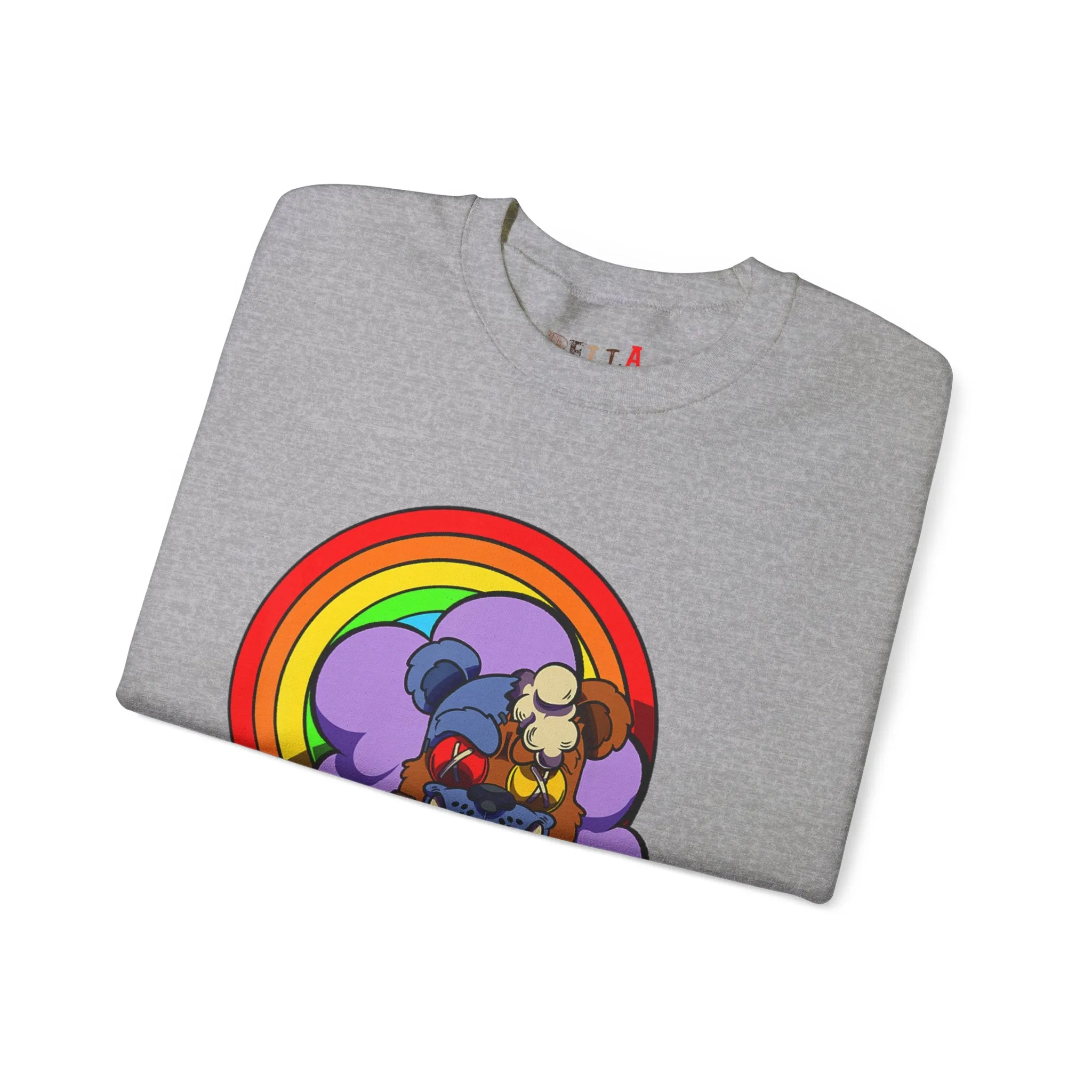 Bloody Knife Teddy Bear Sweatshirt