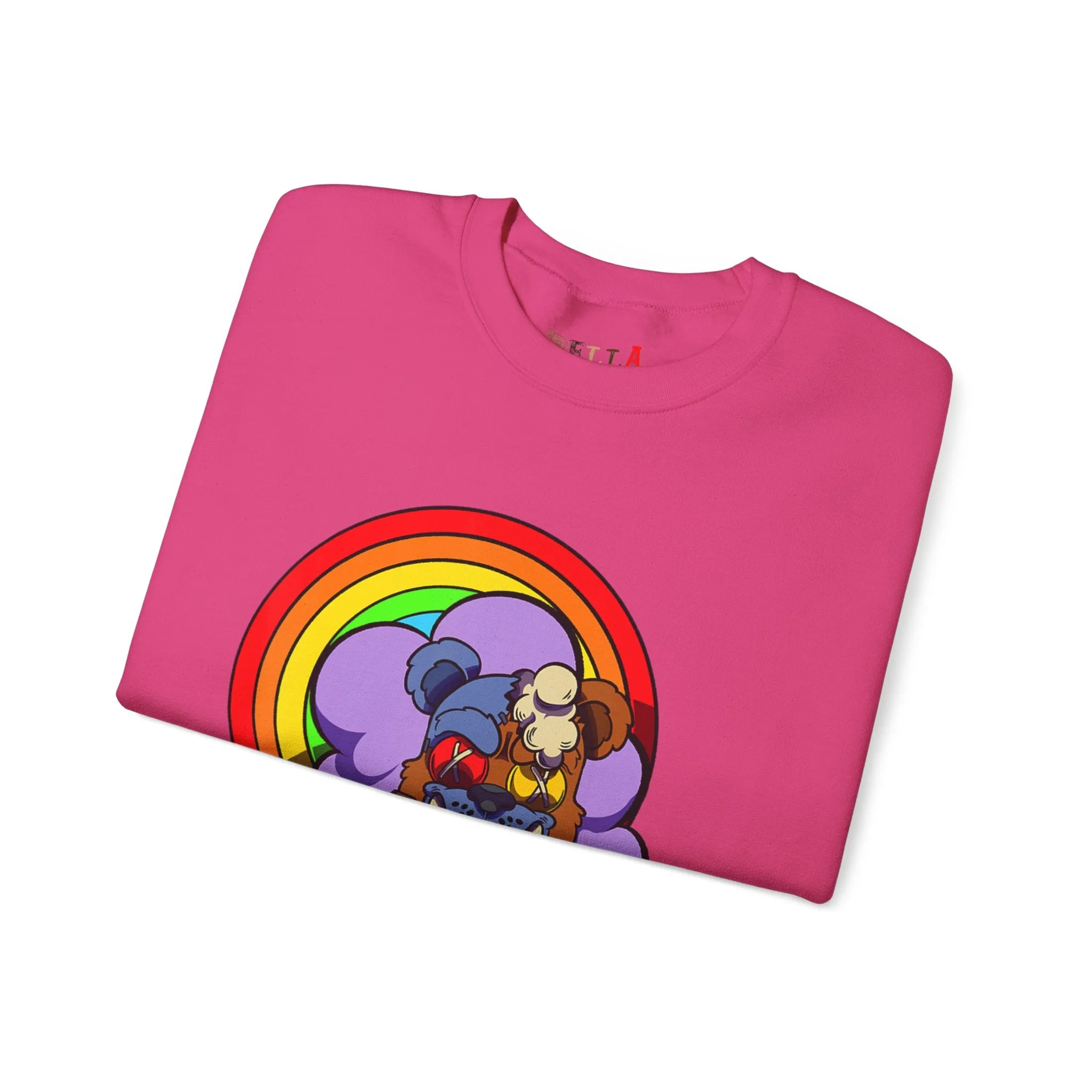 Bloody Knife Teddy Bear Sweatshirt