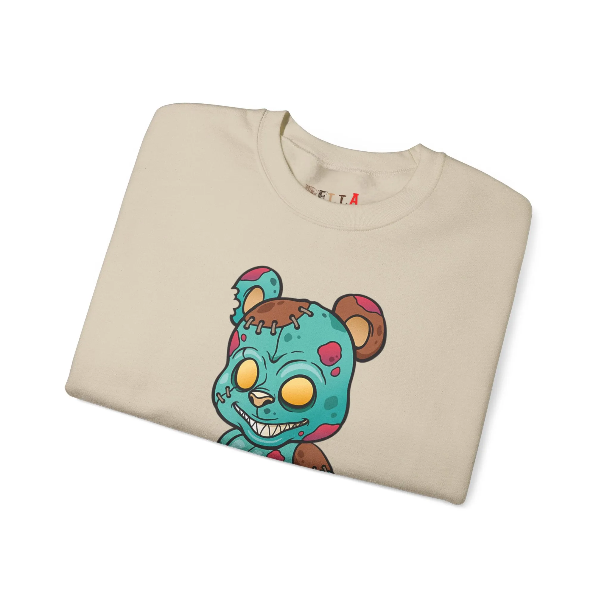 Bloody Knife Teddy Bear Sweatshirt