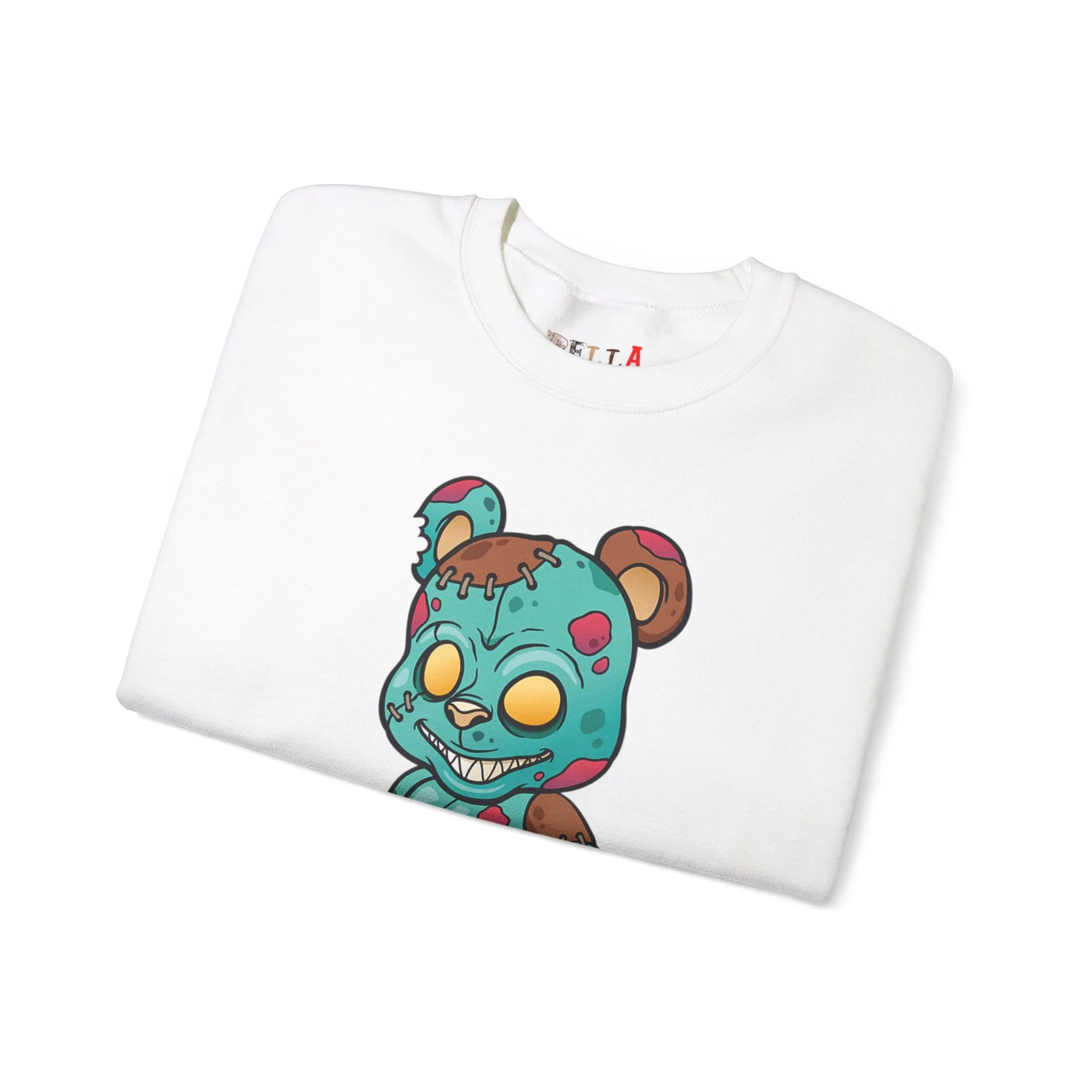 Bloody Knife Teddy Bear Sweatshirt