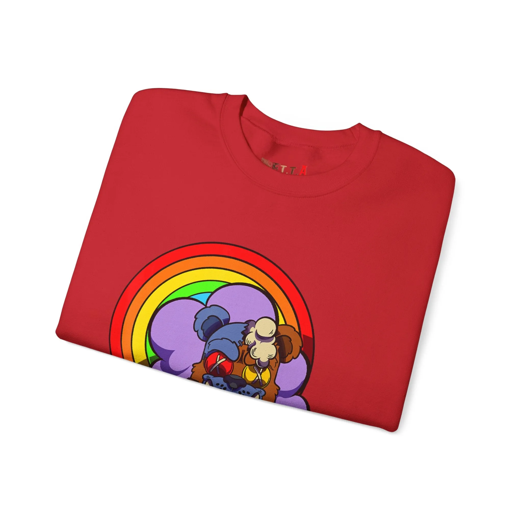Bloody Knife Teddy Bear Sweatshirt