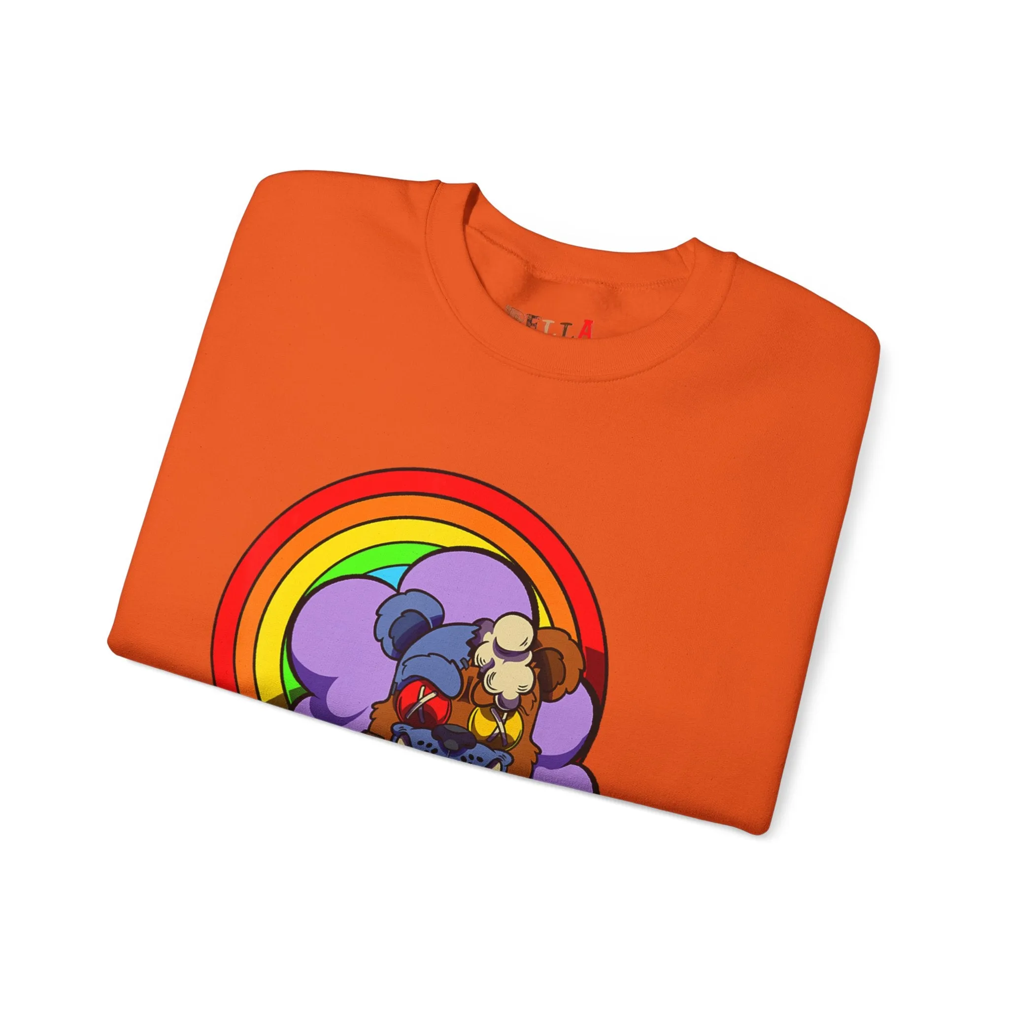 Bloody Knife Teddy Bear Sweatshirt