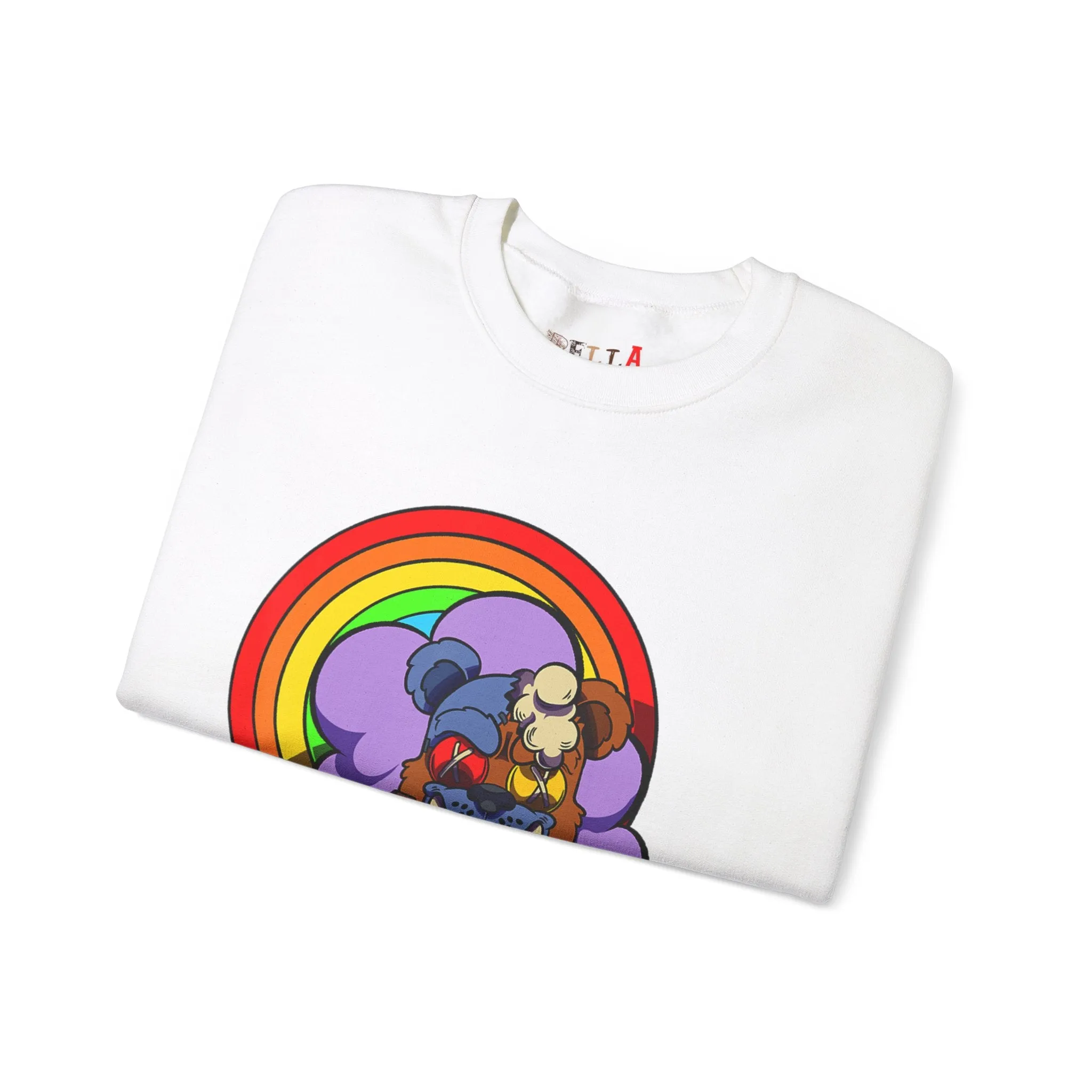 Bloody Knife Teddy Bear Sweatshirt