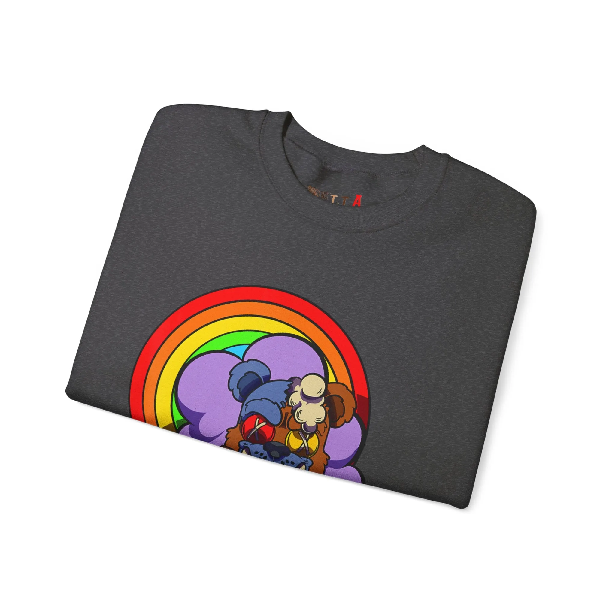 Bloody Knife Teddy Bear Sweatshirt