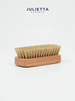 Boar Bristle Suede Brush แปรงขนหมูป่า แปรงทำความสะอาด รองเท้าหนังกลับ/รองเท้าผ้าใบ JULIETTA