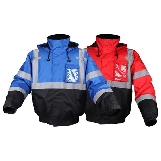 Bomber Jacket Waterproof Quilt-Lined Multi-Color Non-ANSI