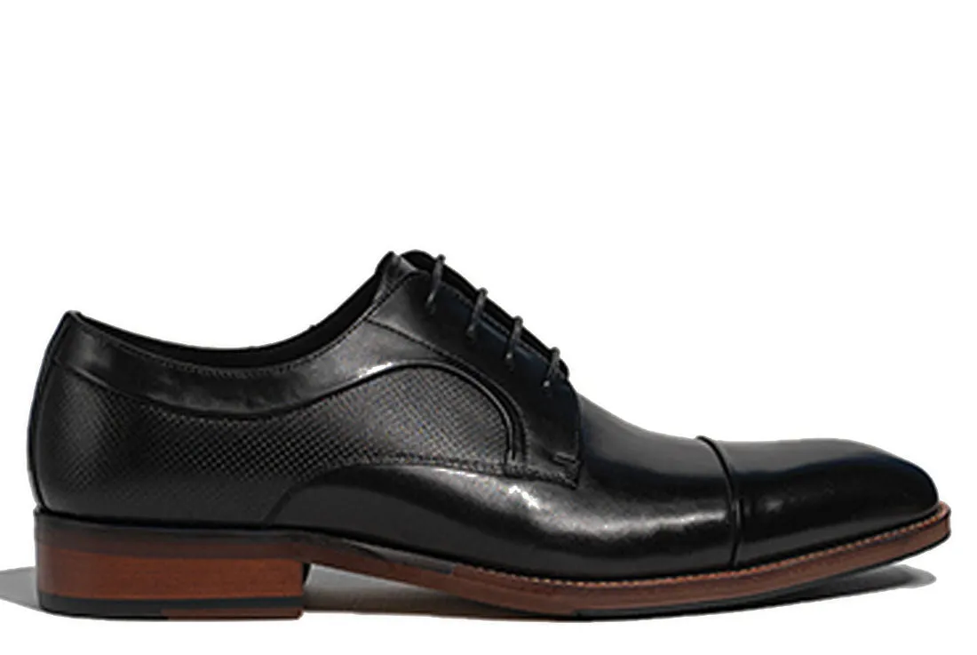 Bonair Black Derby Shoes