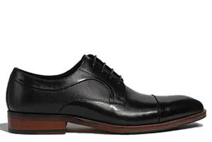 Bonair Black Derby Shoes