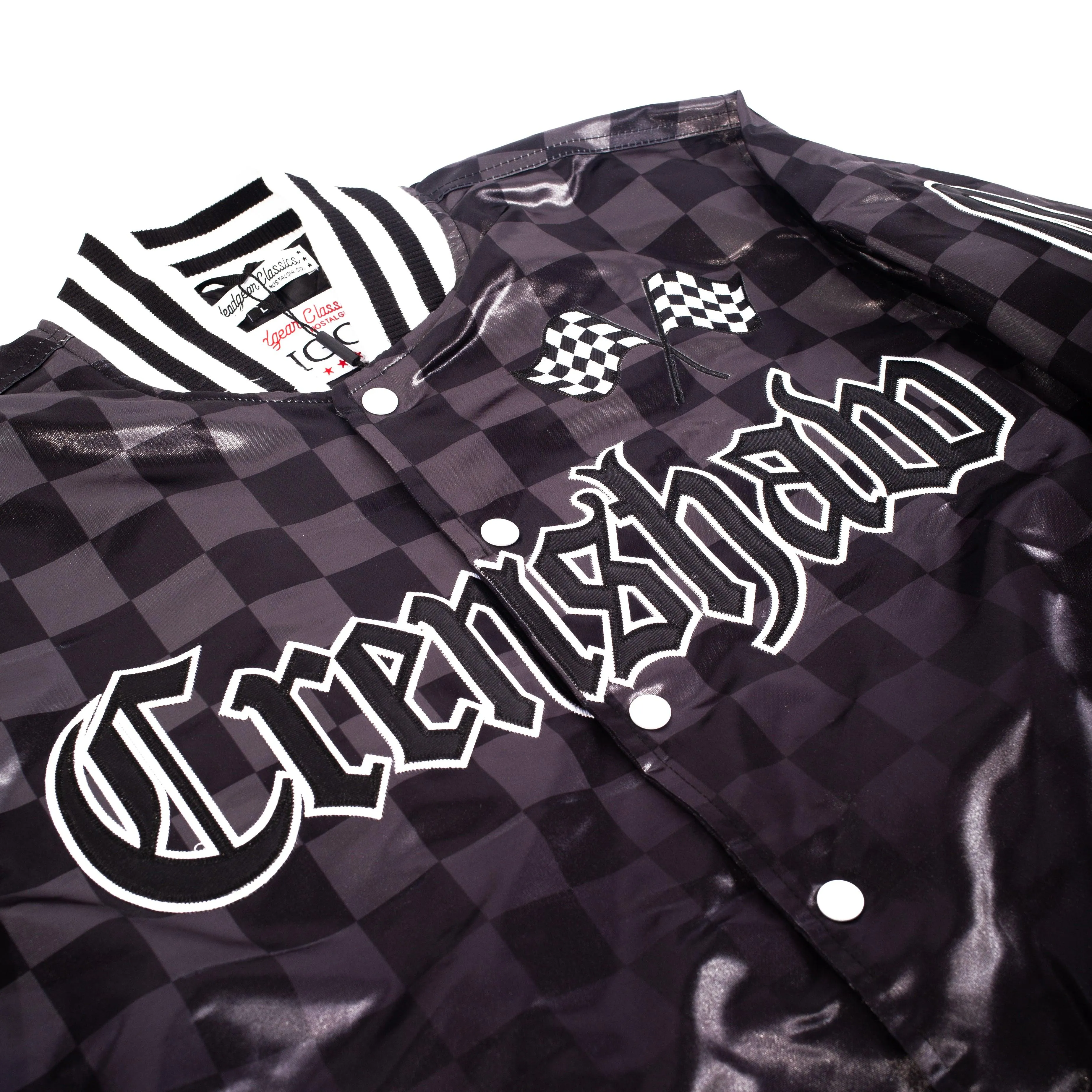 BOOGIE NIPSEY HUSSLE BLACK SATIN JACKET