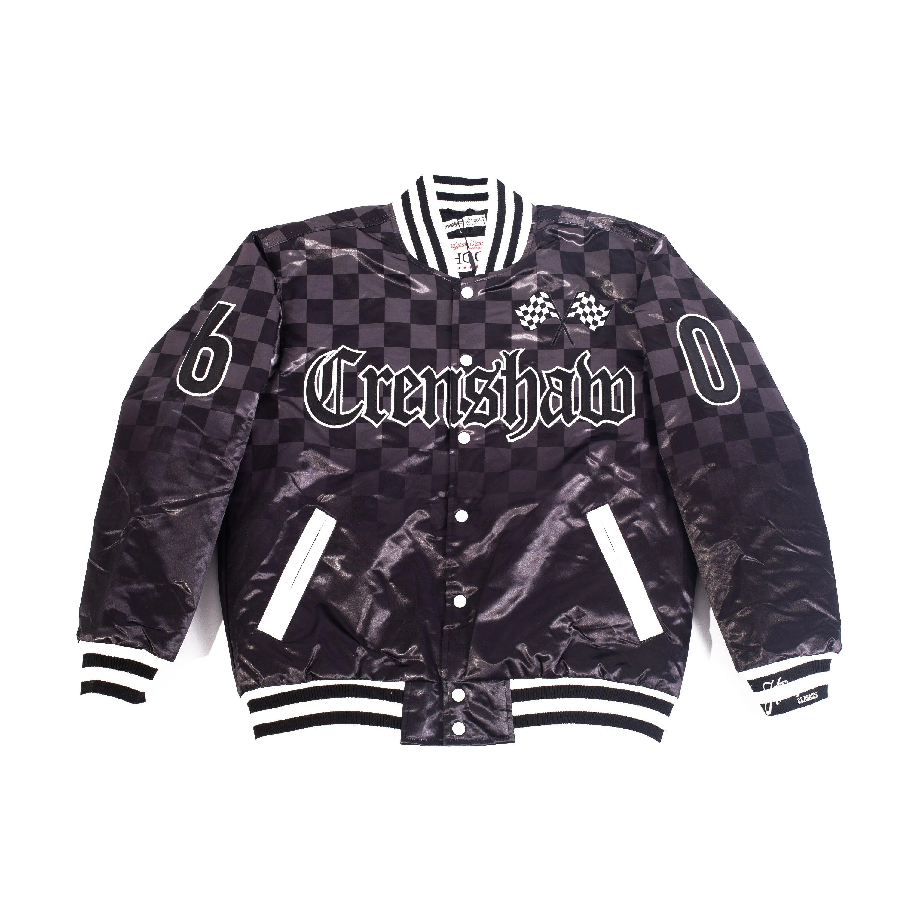 BOOGIE NIPSEY HUSSLE BLACK SATIN JACKET