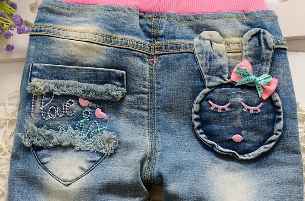 Bow Denim Jeans