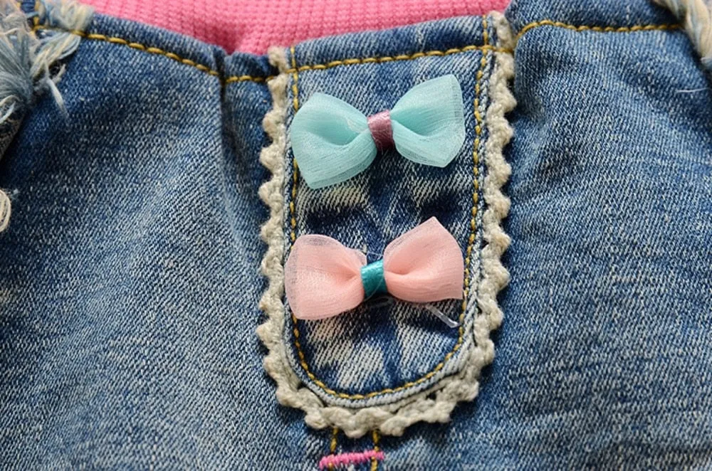 Bow Denim Jeans