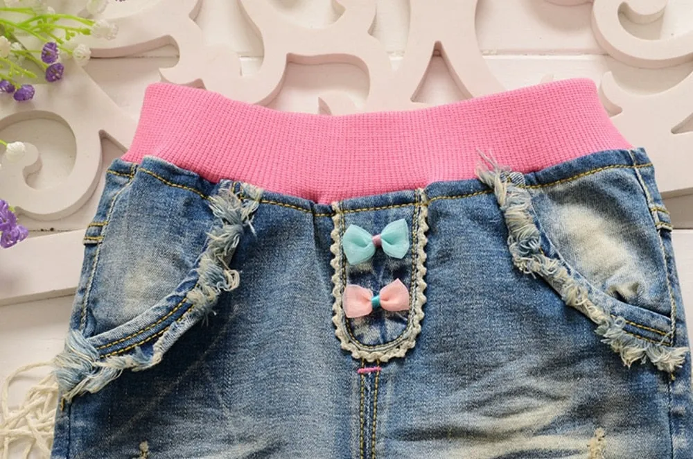 Bow Denim Jeans