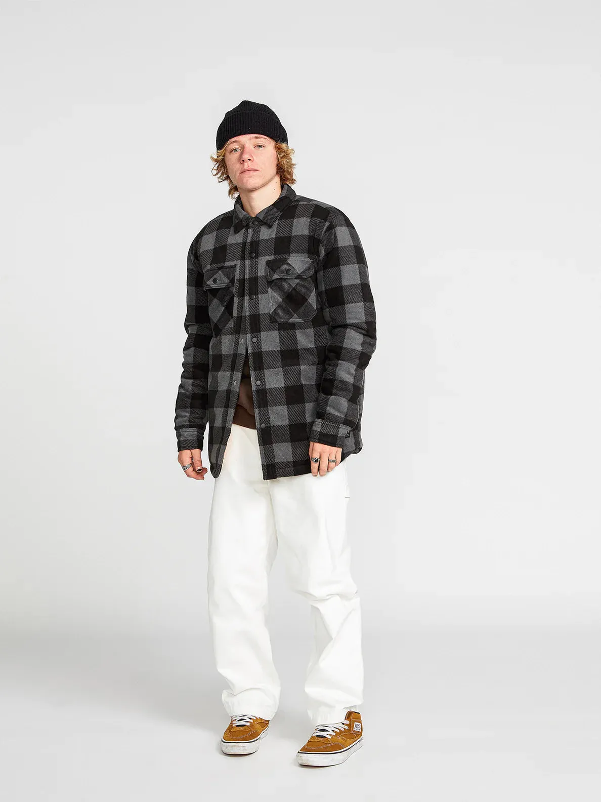 Bowered Fleece LS - Pewter