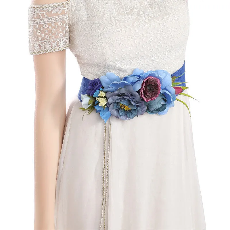 Bridal Dress Fashion Elastic Belt Accessories