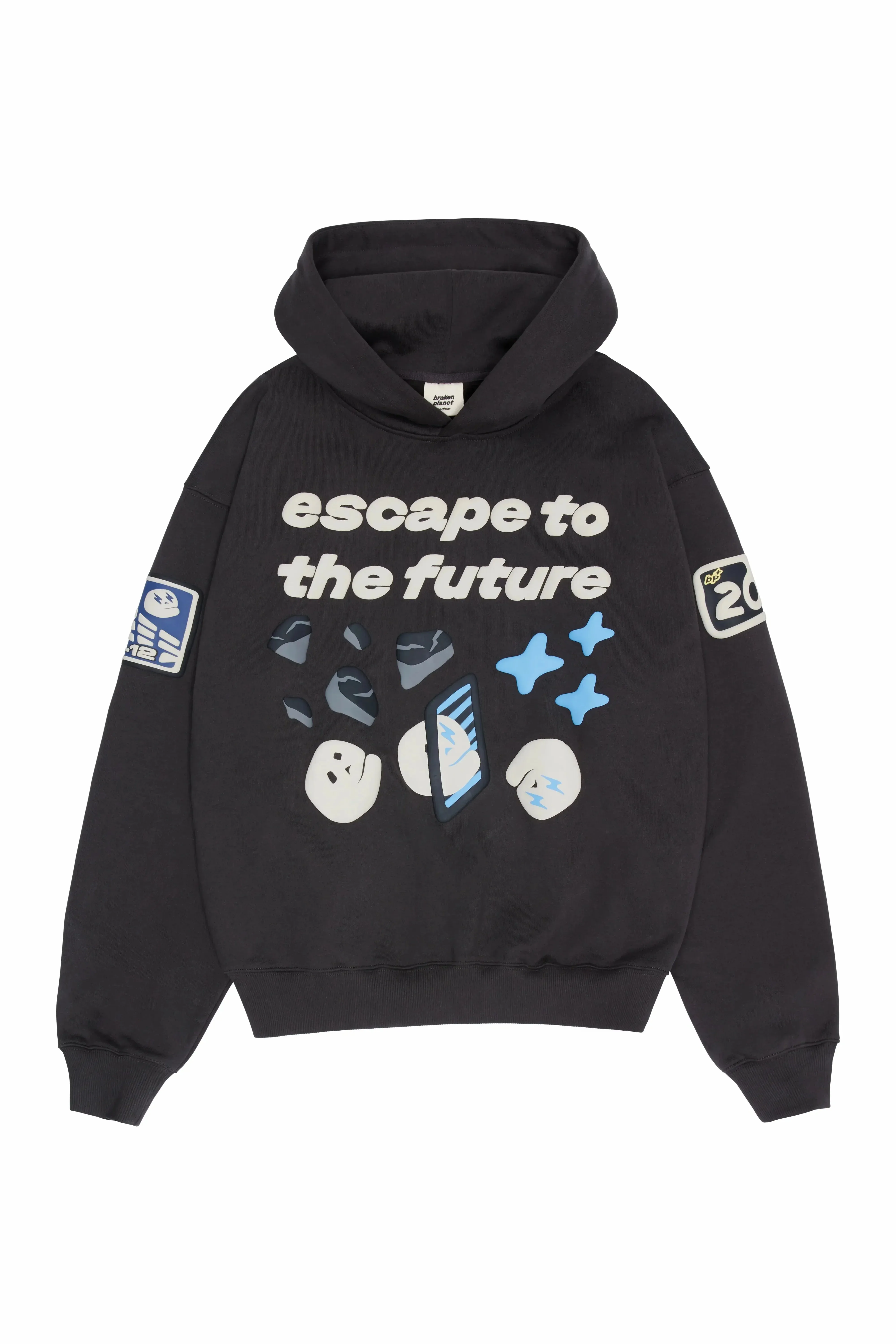 Broken Planet Y2K Hoodie Sweatshirt Harajuku Hip Hop Cartoon