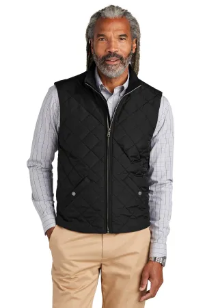 Brooks Brothers Quilted Vest BB18602 Deep Black