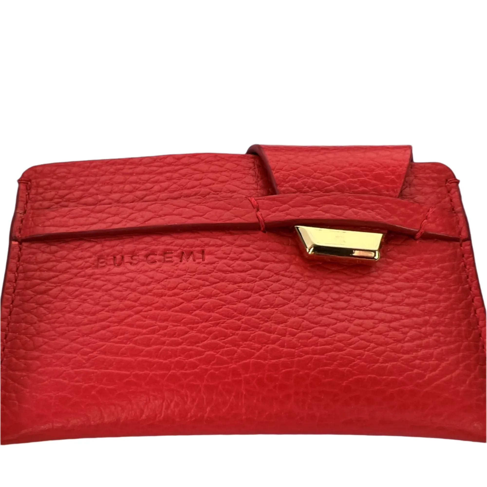 Buscemi Men's Accessories Alce Red Leather Wallet