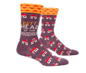 Butt Head of The Household M-Crew Socks