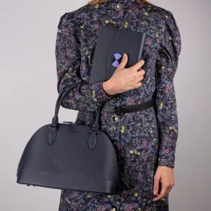 Cacharel CTX034N-Bowling bag large Hortense Navy